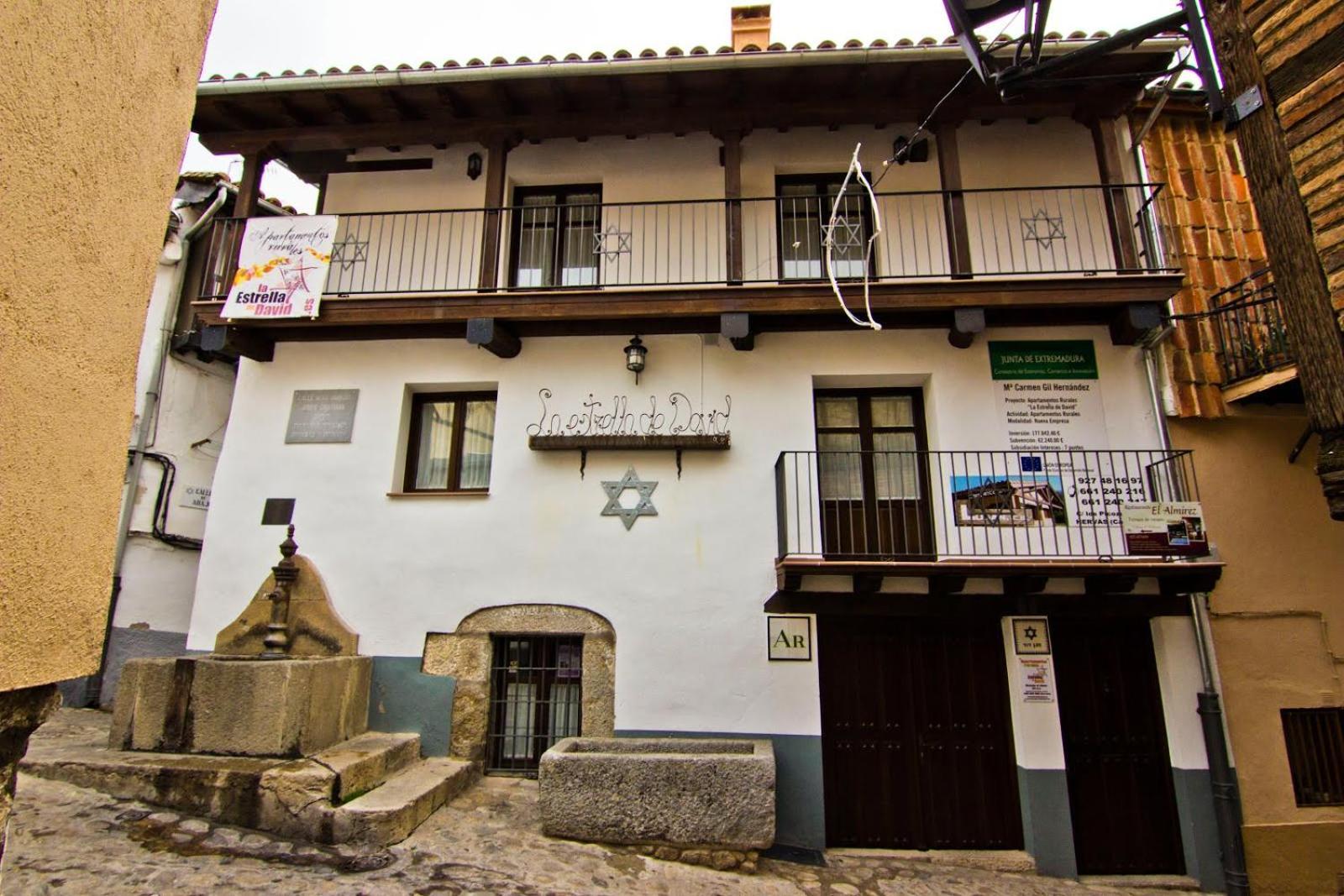 La Estrella De David, Apartamentos Rurales Hervas Ngoại thất bức ảnh